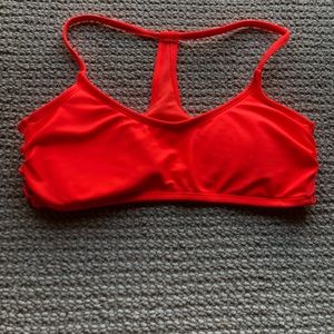 Woman’s scoop neck bikini top. Small.